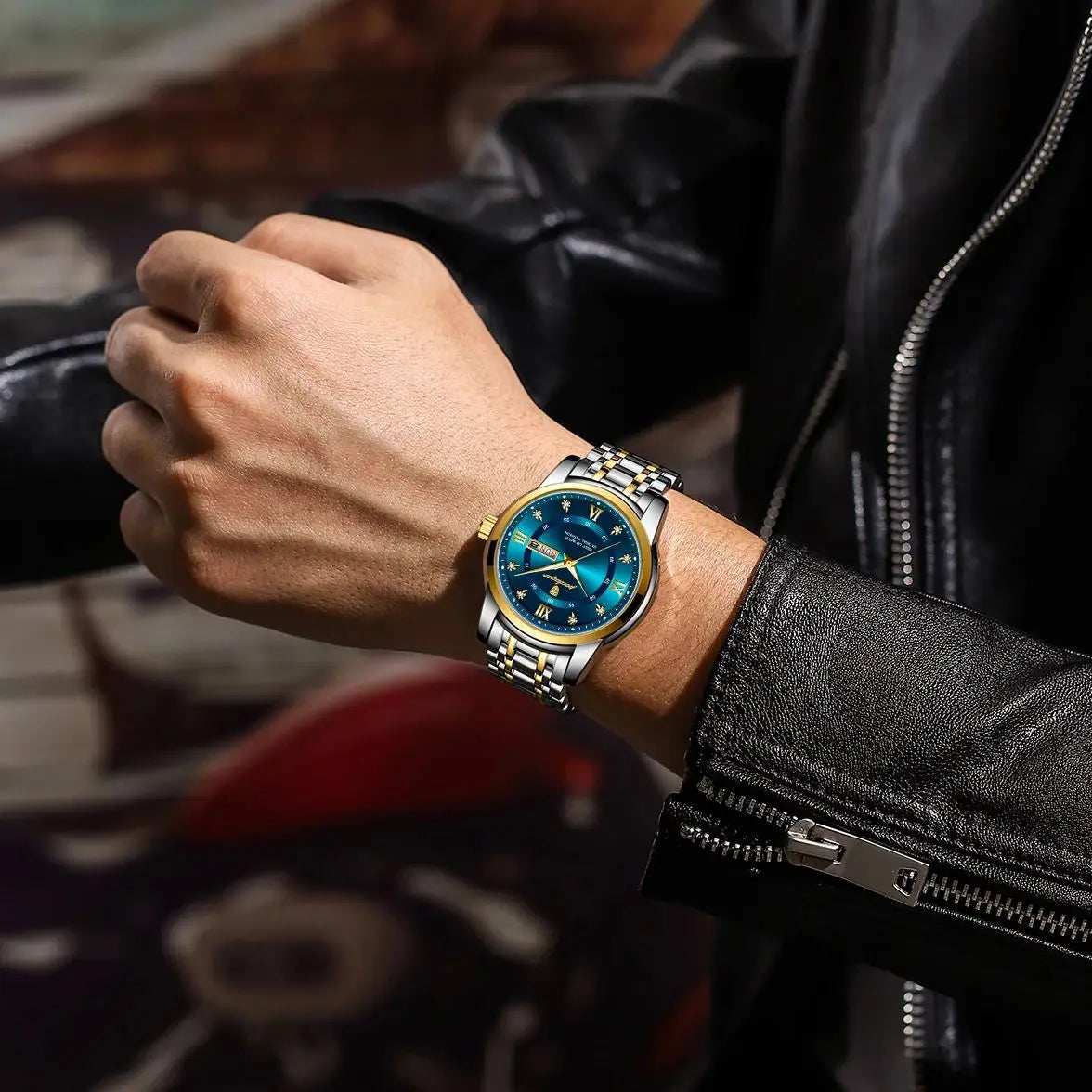 POEDAGAR Elegant Luxury Watch