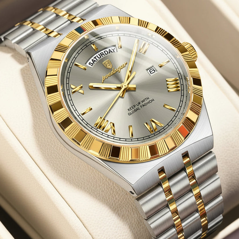 POEDAGAR Luxury Business Man Watch