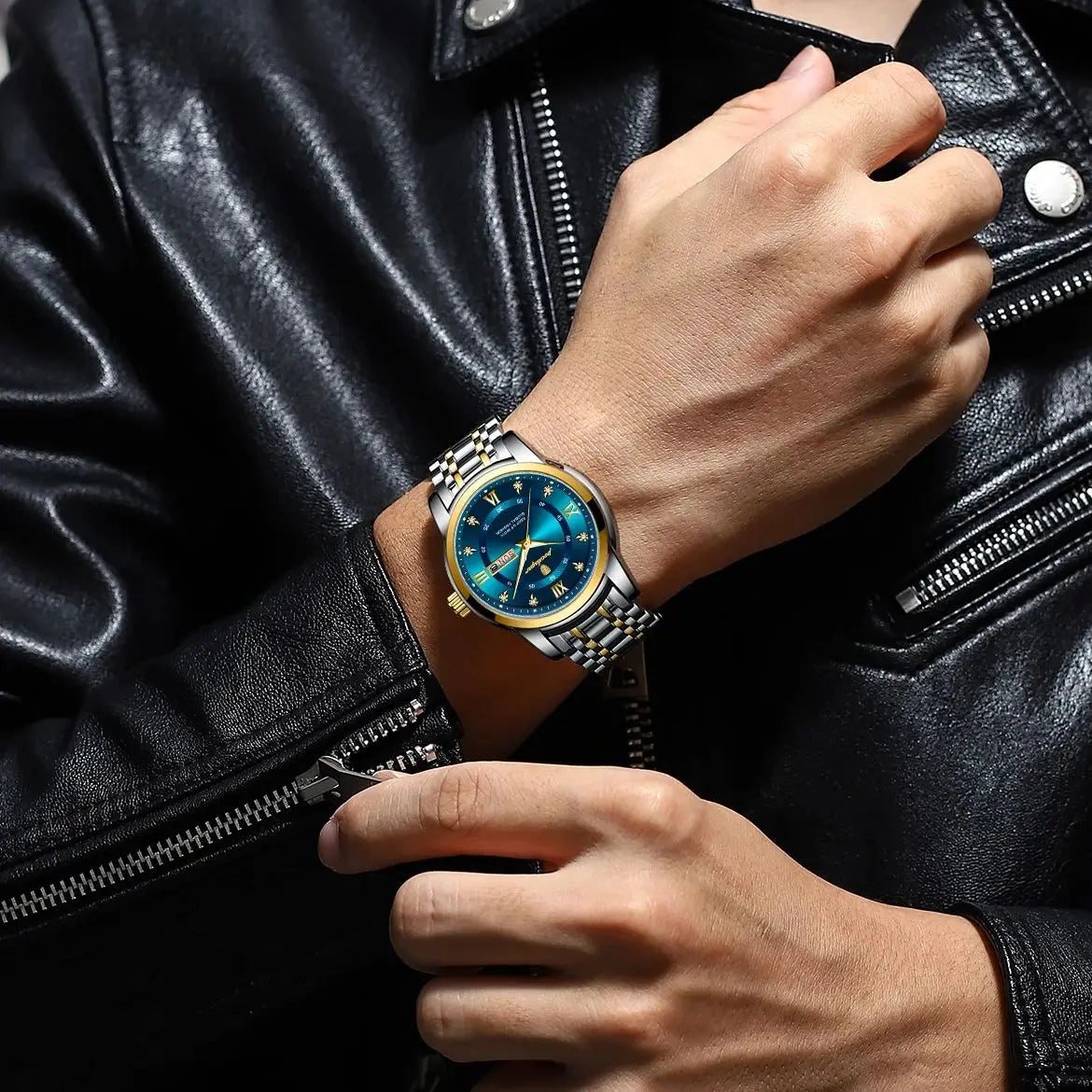 POEDAGAR Elegant Luxury Watch