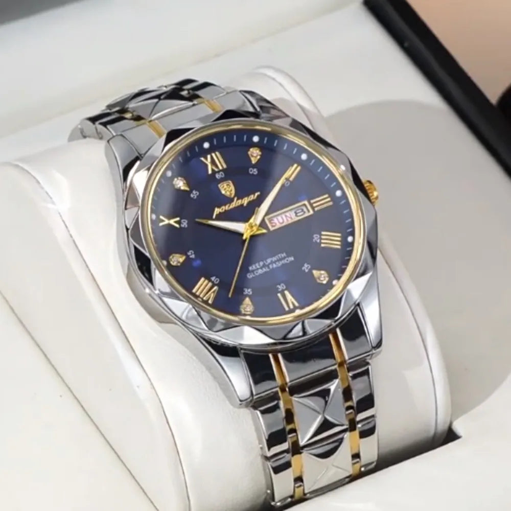 POEDAGAR Watch For Men Top Luxury