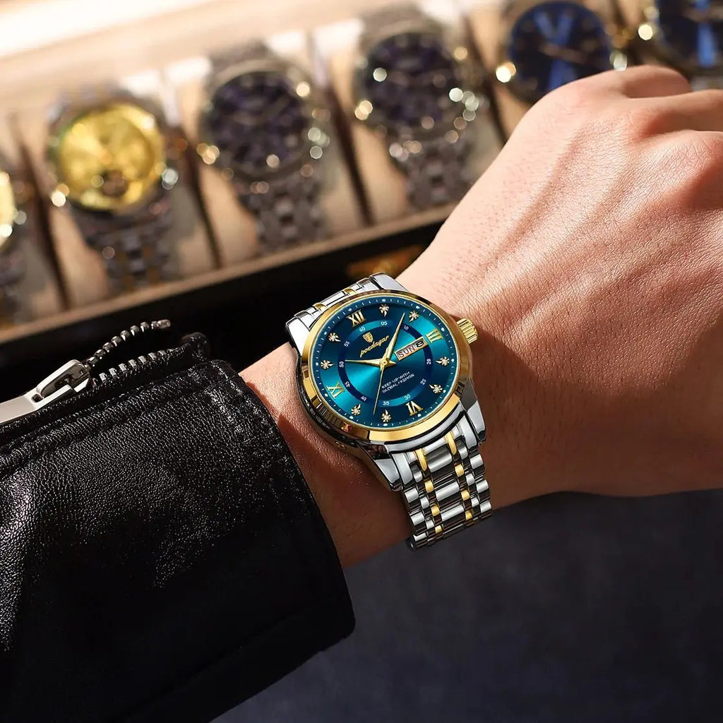 POEDAGAR Elegant Luxury Watch