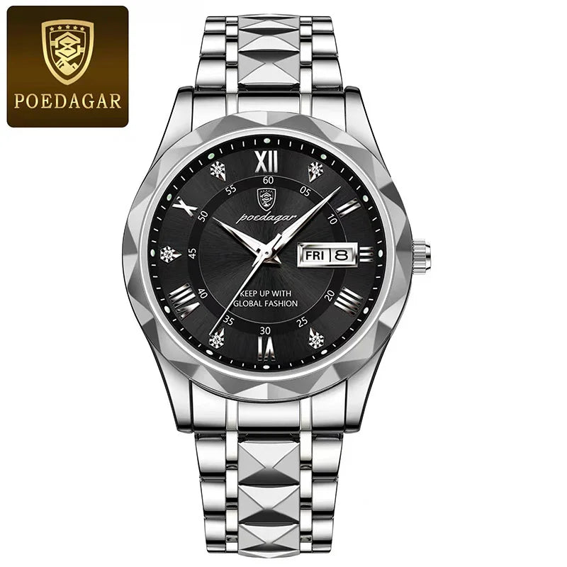 POEDAGAR Watch For Men Top Luxury