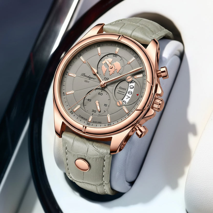 POEDAGAR Luxury Brand Man Watch Chronograph Date